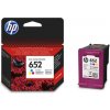 HP F6V24AE - originálna cartridge HP 652, farebná, 5ml