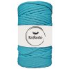 Polyesterová priadza plochá 5mm/100m tmavá mint