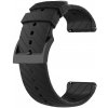 Silikónový remienok Ricardo 24mm (pro Suunto), čierny, Quick Release