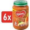 HAMI Mäsovo-zeleninové cestoviny s hovädzím mäsom, paradajkami a mrkvou 6x200g
