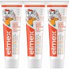 Elmex Kids detská Trio 3 x 50 ml