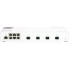 QNAP riadený switch QSW-M2106-4S (6x 2,5GbE RJ45 a 4x 10GbE SFP+)