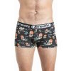 Pánske boxerky Meatfly Balboa Double modrá/oranžová XXL
