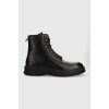 Kožená obuv Tommy Hilfiger TH EVERYDAY CLASS TERMO LTH BOOT pánske, čierna farba, FM0FM04658 EUR 41