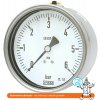 Wika Manometer nerezový zadný 0/25 bar - 100 mm - 1/2