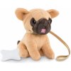 Psík s obojkom Puppy Set with Leash & Bond Corolle pre 36 cm bábiku od 4 rokov