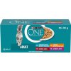 Purina One Adult jahňací, morské ryby, kura, hovädzí 40 x 85 g