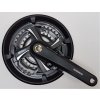 Kľučky 3 Shimano TX801 42-32-22/175 s krytom čiernej