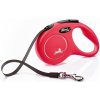 Flexi New Classic S opasok 5m/15kg červená