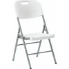 Garden Line Cateringová skladacia stolička Oleg biela