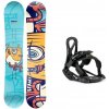 Beany MAD CHICK dětský snowboard + Beany Kido dětské vázání - 90 cm + XXS (EU 25-32)