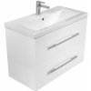 LaVita Kalifornia skrinka z kúpeľňovej súpravy 80x37.6x54.2 cm závesné pod umývadlo biela 5908211404783
