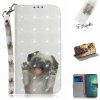 Peňaženkové 3D puzdro na Motorola Moto G8 Plus - Pekingese Dog