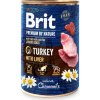 konzerva Brit Premium by Nature Turkey with Liver 800 g
