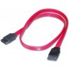 PremiumCord 0,5m dátový kábel SATA 1.5/3.0 GBit/s červený kfsa-1-05