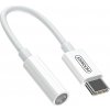 Joyroom adaptér 3,5 mm Mini Jack (samica) - USB Type-C (samec) - Biela HR32932