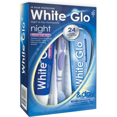 White Glo Bieliaci set pasta na deň a noc 185 g