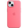 Apple iPhone 15 Plus Silicone Case with MagSafe Pink MWNE3ZM/A