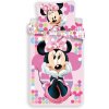 JERRY FABRICS Obliečky Minnie pink 03 micro Polyester - mikrovlákno, 140/200, 70/90 cm