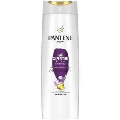 Pantene Superfood Full & Strong Shampoo 400 ml posilňujúci šampón na vlasy pre ženy