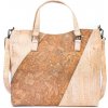 Veľká korková kabelka cez rameno aj do ruky - Natural Fusion