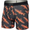 Saxx Boxerky Quest Boxer Brief Velikost: XL / Barva (vzor): coho black