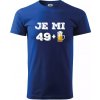 Je mi 50 pivo - Klasické pánske tričko vyššej gramáže - 2XL ( Kráľovská modrá )