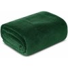 Jemná jednofarebná deka - Simple zelená 150 x 200 cm, ZA-438776