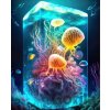 Dřevěné puzzle Svět medúz A3 - EPEE