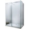 Mexen Omega 3stenný sprchovací kút, výsuvný 120x90, transp., chróm 825-120-090-01-00-3S