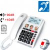 Telefon se zesílením zvuku CL 9000 CL9000_WH_VDE