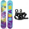 Beany Meadow dievčenský snowboard + Beany Kido detské viazanie - 130 cm + XXS (EU 25-32)