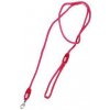 Vodítko BUSTER Reflective lanové 180cm/13mm ružové