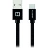 Swissten 71521301 datový USB - USB-C, 2m, černý