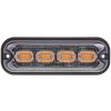 PREDATOR 4x4W LED, 12-24V, oranžový, ECE R65