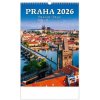 Kalendár nástenný 2026 - Praha/Prague/Prag
