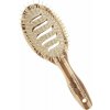 Olivia Garden Detangle Nylon M bambusová kefa s nylonovými štetinami 80 x 235 mm