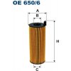 FILTRON Olejový filter OE650/6