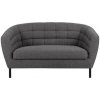 MID.YOU DVOJMIESTNA POHOVKA, textil, antracitová - Sedačky - 001749096508