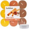Bolsius Scented Tealights Sugar & Spice 4h čajová sviečka 18 ks