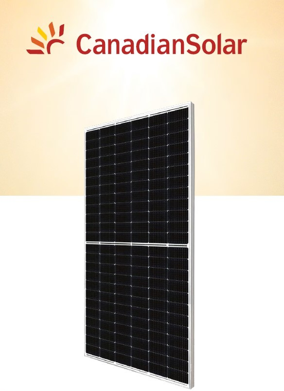 CanadianSolar 605W Silver Frame 21,4% CS7L-605MS