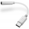 FIXED Redukcia pre pripojenie slúchadiel z USB-C na 3,5 mm jack s DAC chipom biela FIXl-CJD-WH