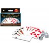 Klasické hry 2 balíčky hracích kariet a 5 kociek