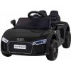 Elektrické auto Audi R8 s dvojitým motorom s čiernou farbou s koženým sedadlom EKO- Rodičovským diaľkovým ovládaním