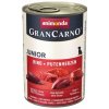 Animonda Gran Carno Junior hovädzie & morčacie srdcia 400 g