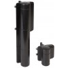 LOCINOX set 180° hydraulického samozatvárača a pántu pre bránku 150cm/150kg, čierny, MAMMOTH180-9005