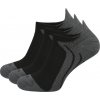 Ponožky MOOA Bamboo Active Low 3-pack Veľkosť ponožiek: 43-46 / Farba: čierna/sivá
