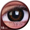 MaxVue Colour Big Eyes Sweet Honey trojmesačné nedioptrické 2 ks