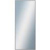 DANTIK - Zrkadlo v rámu, rozmer s rámom 50x120 cm z lišty Hliník šedá (7269006)