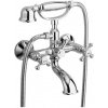 SAPHO ANTEA batéria vaňová nástenná, komplet so sprchovým setom